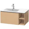 Image de Duravit, Meuble sous-lavabo, L-Cube Meuble sous-lavabo suspendu, 1 tiroir, étagère sur le côté, vasque à gauche, 820x400x481mm (82 x 48.10 x 40 cm)