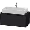 Image de Duravit, Meuble sous-lavabo, L-Cube Meuble sous-lavabo pour console, Compact, suspendu, 1 tiroir, 920x400x477mm, LC580301616 (92 x 47.70 x 40 cm)