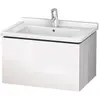 Image de Duravit, Meuble sous-lavabo, L-Cube bâti-support de lavabo suspendu, 1 tiroir, 670x408x469mm, LC616401616, LC616401616 (67 x 46.90 x 40.80 cm)