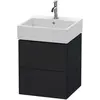 Image de Duravit, Meuble sous-lavabo, L-Cube bâti-support lavabo suspendu, 2 tiroirs, 484x544x459mm, LC627401616, LC627401616 (48.40 x 45.90 x 54.40 cm)