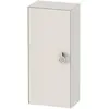 Image de Duravit, Armoire de salle de bain, White Tulip armoire mi-hauteur, largeur 400 x profondeur 240mm, 1 arrêt de porte à gauche (40 x 24 x 88 cm)