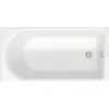 Image de Duravit, Baignoire, Baignoire D-NEO version encastrée 1 RS 1500x750mm blanc (125 l, 150 cm, 75 cm)