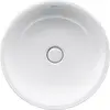 Image de Duravit, Lavabo, lavabo pour meuble WHITE TULIP d= 50cm o ÜL sans bord pour robinetterie blanc (500 mm, 500 mm)