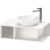 Image de Duravit, Meuble sous-lavabo, Meuble sous-lavabo D-NEO Compact 1 of compartiment 260x800x480mm blanc brillant (80 x 48 x 26 cm)