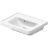 Image de Duravit, Lavabo, Meuble lavabo D-NEO 500x400mm sans trop-plein blanc sans trou pour robinetterie (400 mm, 500 mm)