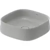 Image de Duravit, Lavabo, Vasque à poser Zencha sans robinetterie 420x420mm gr sdm (420 mm, 420 mm)