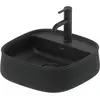 Image de Duravit, Lavabo, Vasque à poser Zencha sans robinetterie avec bloc 420x420mm ant matt (420 mm, 420 mm)