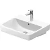 Image de Duravit, Évier, Meuble vasque No 1 avec trop-plein, 1 trou pour robinet, blanc 550x460mm (46 cm, 55 cm)