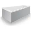 Image de Duravit, Baignoire, Baignoire trapézoïdale No 1 1 dossier incliné à gauche blanc 1500x800mm (115 l, 150 cm, 80 cm)