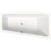 Image de Duravit, Baignoire, Baignoire trapézoïdale No 1 1 dossier incliné à droite blanc 1500x800mm (115 l, 150 cm, 80 cm)