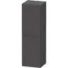 Image de Duravit, Armoire de salle de bain, No.1 armoire mi-haute, 1 porte, charnières à gauche, 400x360x1320mm, 4 tablettes en verre (40 x 43 x 132 cm)