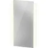 Image de Duravit, Miroir cosmétique, Miroir Ketho.2 avec éclairage 400x700x33mm, 18 W