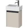 Image de Duravit, Meuble sous-lavabo, Ketho.2 bâti-support de lavabo, charnières à gauche, 364x440x238mm, pour Vero Air 072438 (40.50 x 44.50 x 50 cm)