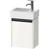 Image de Duravit, Meuble sous-lavabo, Meuble sous-lavabo Ketho.2 364x440x238mm Porte à gauche blanc brillant (36.40 x 23.80 x 44 cm)
