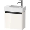 Image de Duravit, Meuble sous-lavabo, Meuble sous-lavabo Ketho.2 484x440x238mm Arrêt de porte à droite blanc brillant (48.40 x 23.80 x 44 cm)