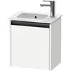 Image de Duravit, Meuble sous-lavabo, Meuble sous-lavabo Ketho.2 410x440x292mm Arrêt de porte à gauche blanc mat (41 x 29.20 x 44 cm)