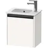 Image de Duravit, Meuble sous-lavabo, Meuble sous-lavabo Ketho.2 410x440x292mm Arrêt de porte à droite blanc supermat (41 x 44 x 29.20 cm)