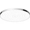 Image de Duravit, Pommeau de douche, Douche de tête 1 jet, 230, MinusFlow chromé / blanc (1 Type de jet, 9 l/min)