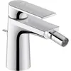 Image de Duravit, Robinet de bidet, Mitigeur monocommande de bidet bec Tulum 126mm m ZAG chrome