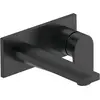 Image de Duravit, Robinetterie de salle de bains, Mitigeur monocommande pour lavabo Tulum à encastrer, saillie 171mm noir mat