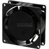 Image de Sunon SF23080AT2082HSL Ventilateur axial 230 V/AC 28.88 m³/h (L x l x H) 80 x 80 x 25 (80 mm, 1x), Ventilateur PC, Noir