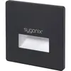 Image de Sygonix, Applique + plafonnier, SY-6179432 Applique murale encastrable à LED 1.2 W LED noire (45 lm)