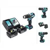 Image de Makita, Perceuse + Visseuses sans fil, DHP 487 RT Perceuse-visseuse à percussion sans fil 18 V 40 Nm Brushless + 2x Batteries 5,0 Ah
