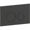 Image de Geberit, Plaque de déclenchement, sigma40 - bedieningsplaat, easy to clean, geborsteld zwart chroom