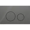 Image de Geberit Sigma 40 bedieningspaneel round lava glas voor Sigma reservoirs 8cm (UP720) en 12cm (UP320)