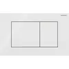 Image de Geberit Sigma 40 bedieningspaneel square glans wit glas voor Sigma reservoirs 8cm (UP720) en 12cm (UP320)