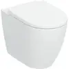 Image de Geberit iCon staan toilet TurboFlush met toiletbril mat wit