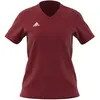 Image de Adidas, Femmes, T-shirt de sport, Entrada 22 T-shirt femme (XS), Rouge, Bleu, XS