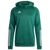 Image de Adidas, Hommes, Pull-over, Tiro 23 1/4 Zip Sweat à capuche Homme, Vert, Noir, (L)