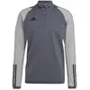 Image de Adidas, Hommes, T-shirt de sport, Tiro 23 Competition Training Top" pilkas vyri kas megztinis HU1316 (XL) (XL), Gris, XL