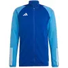 Image de Adidas, Hommes, Vestes de survêtement, Tiro 23 Competition Training sweat-shirt bleu homme HU1305 (S) (S), Bleu, S