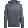 Image de Adidas, Hommes, Pull-over, Tiro 23 1/4 Zip Sweat à capuche Homme, Argent, Gris, (S)