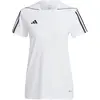 Image de Adidas, Femmes, T-shirt de sport, Maillot Tiro 23 Femme (M), Blanc, Noir, M