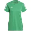 Image de Adidas, Femmes, T-shirt de sport, Maillot Tiro 23 Femme (XS), Vert, Multicolore, Blanc, XS