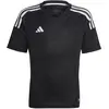 Image de Adidas, Garçons, Maillot de football, Tiro 23 Club Maillot Enfants (164), Noir, Blanc
