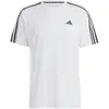 Image de Adidas, Hommes, T-shirt de sport, T-shirt à manches courtes homme Tr-Es Base 3S T, White/Black, IB8151, 3XL (3XL), Noir, Blanc, 3XL