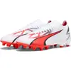 Image de Puma, Unisexe, Chaussures de football, Ultra Match Fg/Ag (44.5), Blanc