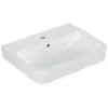 Image de Villeroy & Boch, Lavabo, V&B lavabos à poser O.NOVO 600x460mm avec cuvette de rétention AntiBac C+ (460 mm, 600 mm)