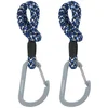 Image de Lässig crochet de poussette cordon (2 pcs) - Cas Mix crochets de poussette cordon - Noir/Bleu/Vanille