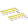 Image de Kärcher Universal large EasyFix floor cleaning cleaning set, Accessoires pour nettoyeurs à vapeur, Blanc, Jaune