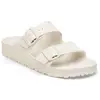 Image de Birkenstock, Femmes, Sandales, Arizona EVA étroit, Beige, Blanc, (36)