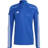 Image de Adidas, Hommes, T-shirt de sport, Tiro 23 League 1/4 Pull d'entraînement Hommes (XS), Bleu, XS