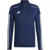 Image de Adidas, Hommes, T-shirt de sport, Tiro 23 League 1/4 Pull d'entraînement Hommes (M), Noir, Bleu, M
