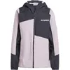 Image de Adidas, Femmes, Vestes de pluie, Veste Terrex Xperior Hybrid Rain.Rdy, Rose, Gris, (M)