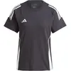 Image de Adidas, Femmes, T-shirt de sport, TIRO24 SWTEE W (L), Blanc, Noir, L