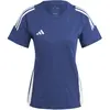 Image de Adidas, Femmes, T-shirt de sport, TIRO24 SWTEE W (XS), Bleu, XS